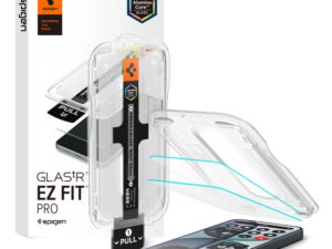 Spigen Glas.tR EZ Fit Pro HD Nothing Phone 4 Pro tempered kijelzővédő fólia felhelyező kerettel (2db)