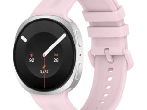 Tech-Protect Silicone Evo Samsung Galaxy Watch 8 / 9 / Classic (40/44/46mm) szilikon szíj, rózsaszín