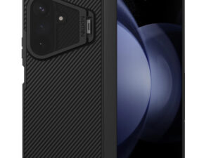 Nillkin CamShield Prop Magnetic Samsung Galaxy Z Fold 8 Ultra mágneses műanyag hátlap tok, fekete (átlátszó lencsevédővel)