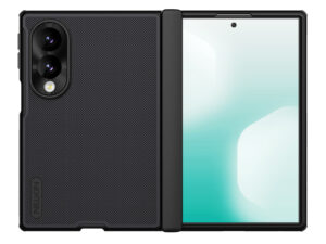 Nillkin Super Frosted Samsung Galaxy Z Fold 8 mágneses hátlap tok, fekete