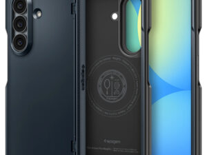 Spigen Slim Armor Pro Samsung Galaxy Z Fold 8 Ultra Metal Slate tok, kék