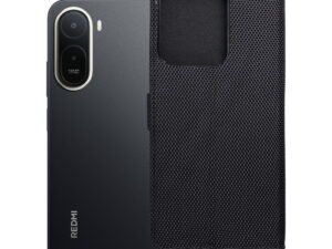 Xiaomi Redmi A7 Pro flip tok, lopásgátló RFID funkció, 4db kártyatartó résszel, fekete