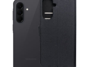Samsung Galaxy A37 flip tok, lopásgátló RFID funkció, 4db kártyatartó résszel, fekete