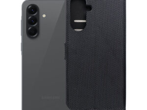 Samsung Galaxy A56 flip tok, lopásgátló RFID funkció, 4db kártyatartó résszel, fekete