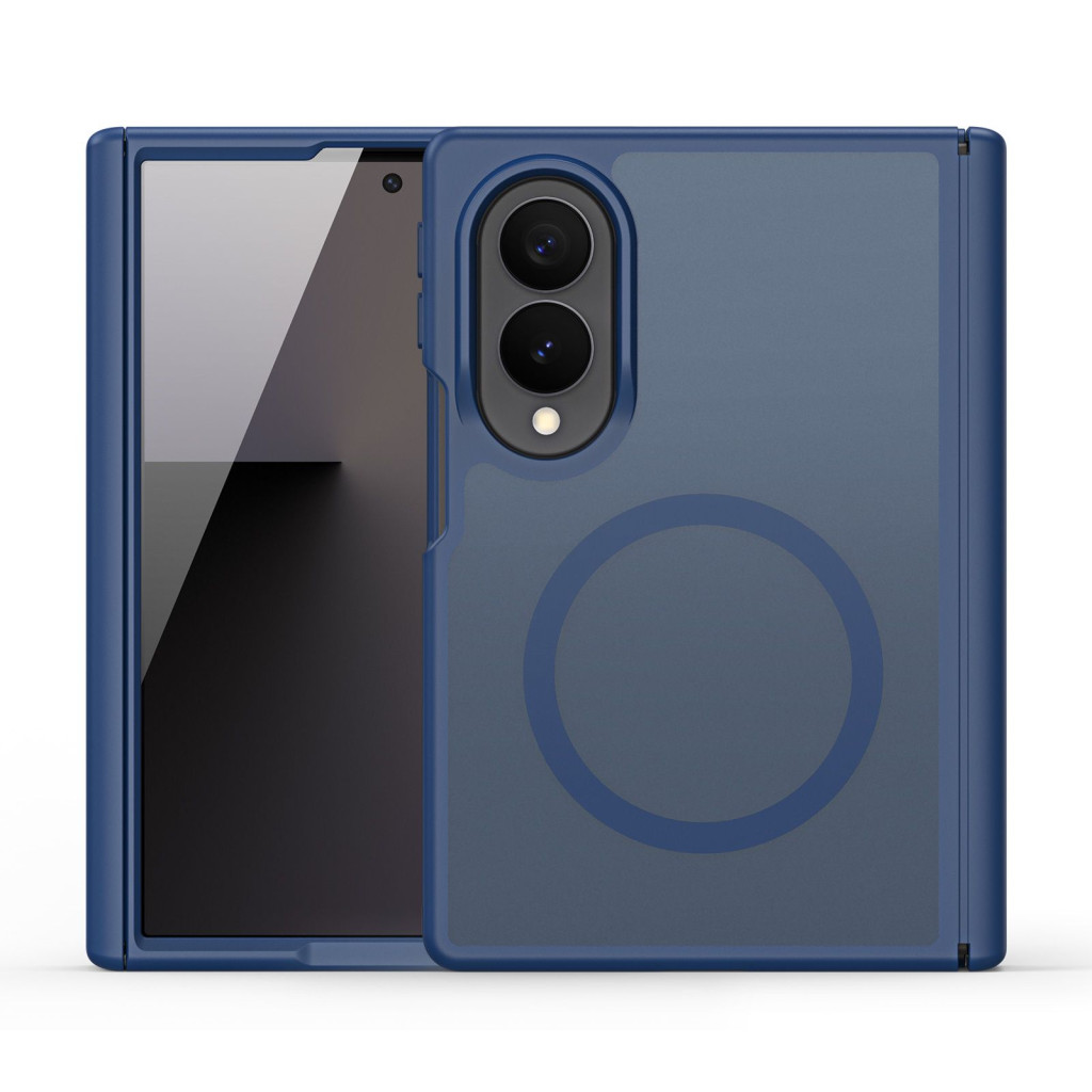 Dux Ducis Yind Samsung Galaxy Z Fold 8 hátlap tok, MagSafe, kék