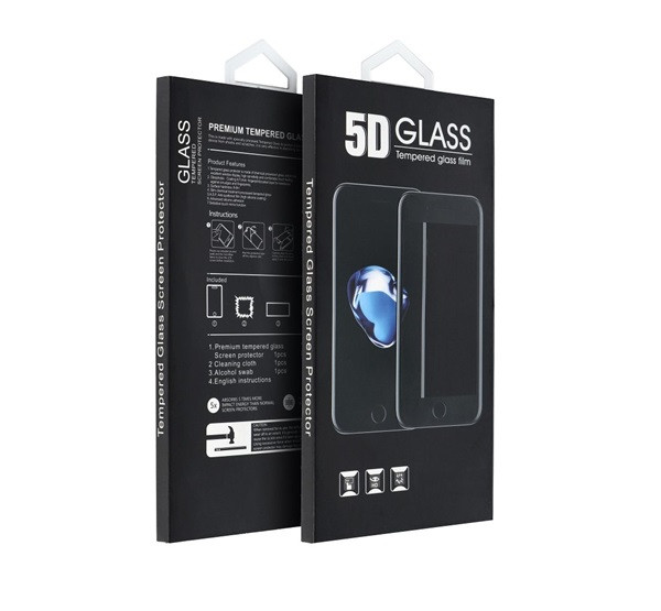 Xiaomi 17 5D Full Glue tempered glass kijelzővédő üvegfólia, fekete