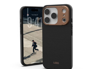 UAG FIBR ARMR Apple iPhone 17 Pro MagSafe tok, Kevlar, grafit-bronze