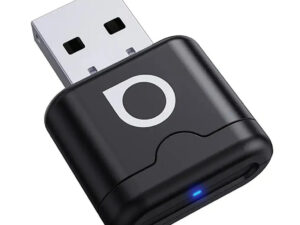 Ottocast CA530-T Mini Aura 2026 vezeték nélküli CarPlay és Android Auto adapter, fekete