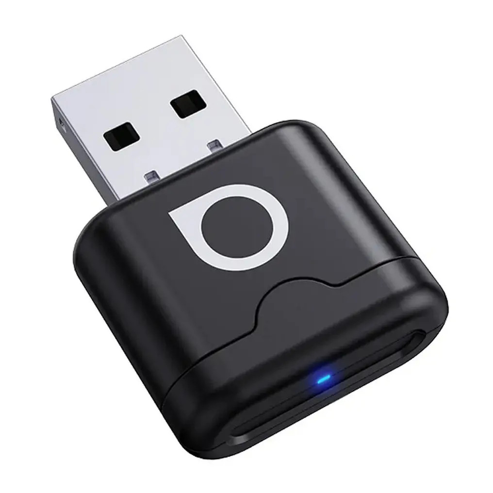 Ottocast CA530-T Mini Aura 2026 vezeték nélküli CarPlay és Android Auto adapter, fekete