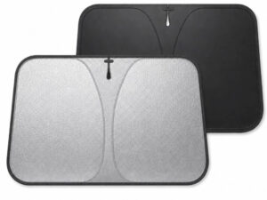 Spigen UO260 univerzális autó szélvédő takaró / árnyékoló, fekete