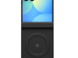 Spigen Airskin Aramid Mag Samsung Galaxy Z Flip 8 tok, MagSafe, Aramid, fekete