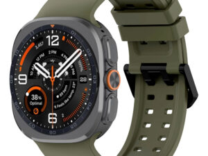 Tech-Protect Silicone Air Samsung Galaxy Watch Ultra 2024 / 2025 / 2026 (47mm) szíj, zöld