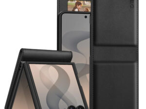 Tech-Protect Wallet Samsung Galaxy Z Flip 8 flip / kinyitható tok, fekete