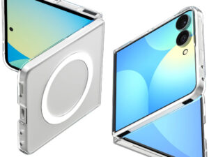 Spigen Airskin Samsung Galaxy Z Flip 8 tok, MagSafe, Clear White, átlátszó