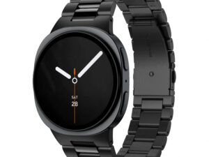 Spigen Modern Fit 316L Samsung Galaxy Watch 8 / Watch 8 Classic (40/44/46mm) szíj, fekete