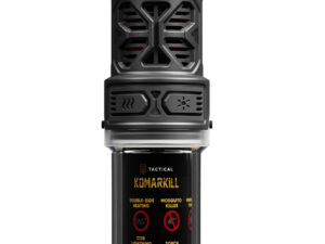 Tactical TomarKill szúnyogriasztó, vészhelyzeti powerbank, zseblámpa, IPX7, LED, fekete