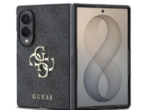 Guess PU Leather 4G Samsung Galaxy Z Fold 8 hátlap tok, MagSafe, szürke