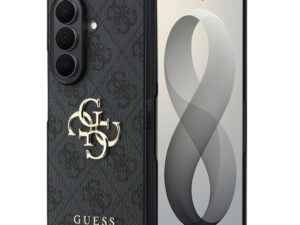 Guess PU Leather 4G Samsung Galaxy Z Fold 8 Ultra hátlap tok, MagSafe, fekete