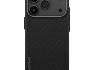 Uniq Keva Edge Apple iPhone 17 Pro Aramid tok, MagSafe, fekete
