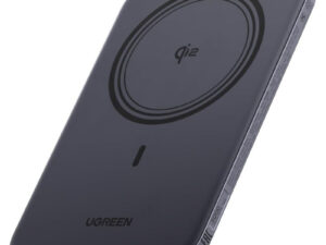 Ugreen PB580 mágneses Powerbank / külső akkumulátor, USB-C, MagSafe, 5000mAh, 15W, szürke