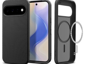 Spigen Liquid Air Pixel 11 Pro tok, MagSafe, Matte Black, fekete