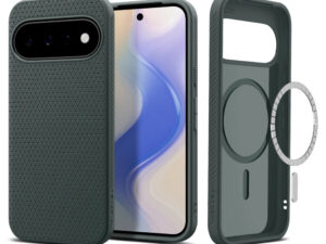 Spigen Liquid Air Pixel 11 Pro tok, MagSafe, Abyss Green, zöld
