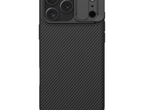 Nillkin CamShield Pro Apple iPhone 18 Pro Max / 17 Pro Max műanyag hátlap tok kameravédelemmel, MagSafe, fekete