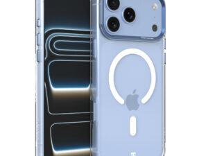Tactical MagForce 2.0 Cover Apple iPhone 17 Pro Max/18 Pro Max MagSafe hátlap tok, átlátszó/kék
