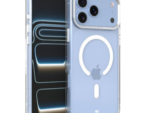 Tactical MagForce 2.0 Cover Apple iPhone 17 Pro Max/18 Pro Max MagSafe hátlap tok, átlátszó/ezüst