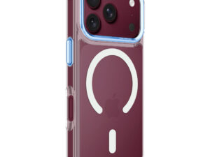 Tactical MagForce 2.0 Cover Apple iPhone 17 Pro/18 Pro MagSafe hátlap tok, átlátszó/kék
