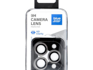 Bluestar Apple iPhone 18 Pro / 18 Pro Max lencsevédő üvegfólia felhelyező kerettel, szürke