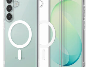 Spigen Ultra Hybrid Mag Samsung Galaxy S26 FE tok, MagSafe, Crystal Clear, átlátszó