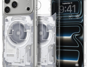 Spigen Ultra Hybrid MagFit Apple iPhone 18 Pro / 17 Pro tok, MagSafe, Zero One, fehér
