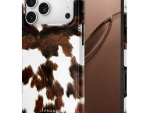 Tech-Protect Lamano Apple iPhone 18 Pro Max / 17 Pro Max hátlap tok, MagSafe, Soft Herd, tehénminta
