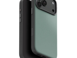 Uniq Lyden DS Magclick Apple iPhone 18 Pro / 17 Pro tok, MagSafe, műbőr, zöld