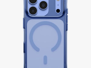 Uniq Lifepro Xtreme Magclick Apple iPhone 18 Pro / 17 Pro tok párnázott sarkakkal, MagSafe, átlátszó-kék