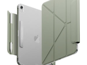 Uniq Camden Lite iPad Air 11 (2026 / 2025 / 2024) / Air 5 / 4 mappa tok, ceruza tartóval, kitámasztható, zöld