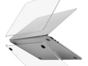 Uniq Vero Apple Macbook Air 13" (2022-2025) tok, Crystal Clear, átlátszó