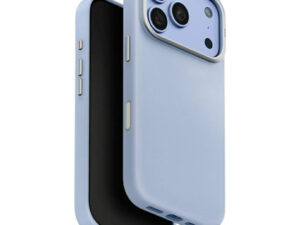 Uniq Lyden Magclick Apple iPhone 18 Pro / 17 Pro tok, MagSafe, műbőr, kék