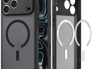 Spigen Ultra Hybrid Mag Apple iPhone 18 Pro / 17 Pro tok, MagSafe, Frost Black, fekete