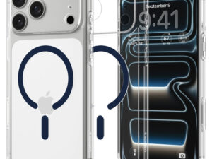 Spigen Ultra Hybrid MagFit Apple iPhone 18 Pro Max / 17 Pro Max tok, MagSafe, Clear, átlátszó-kék