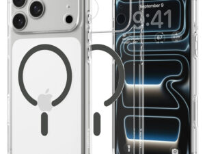 Spigen Ultra Hybrid MagFit Apple iPhone 18 Pro Max / 17 Pro Max tok, MagSafe, Clear, átlátszó-szürke