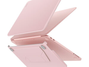 UNIQ Lyden Versa Apple Macbook Neo tok kitámasztóval, rózsaszín