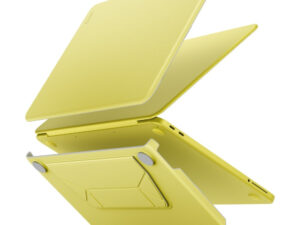 UNIQ Lyden Versa Apple Macbook Neo tok kitámasztóval, sárga