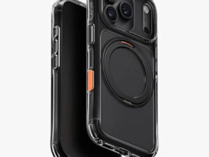 Uniq Swivix Apple iPhone 18 Pro Max / 17 Pro Max tok gyűrűs telefontartóval, MagSafe, 360 fokban forgatható, fekete