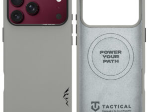 Tactical Velvet Smoothie 2.0 Apple iPhone 18 Pro / 17 Pro tok, MagSafe, Foggy, szürke