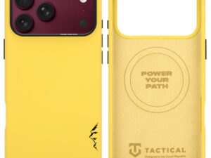Tactical Velvet Smoothie 2.0 Apple iPhone 18 Pro / 17 Pro tok, MagSafe, Banana, sárga