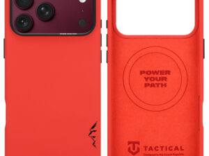 Tactical Velvet Smoothie 2.0 Apple iPhone 18 Pro Max / 17 Pro Max tok, MagSafe, Chili, piros
