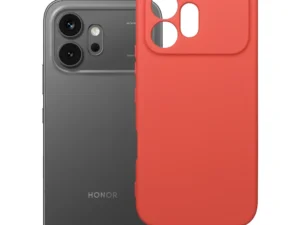 Case for Honor 600 Silicone peach