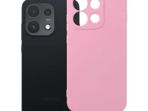 Case for Oppo Reno 16 Pro 5G Silicone powder pink